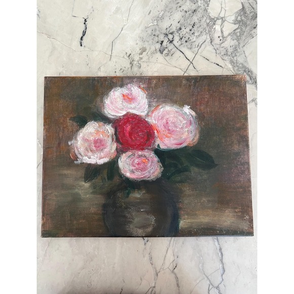 Other - Original Still life oil painting of roses